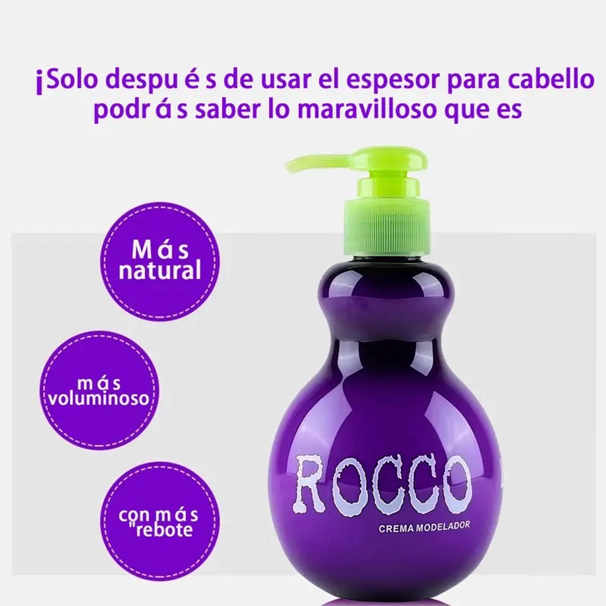 ROCCO - Crema Modeladora Rocco Para Pelo Crespo 250ml