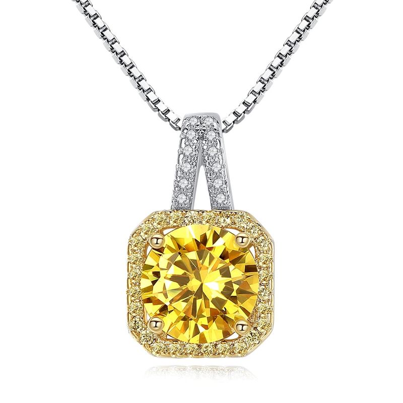 TODOJOYAS - Collar Cristal Amarillo Circones
