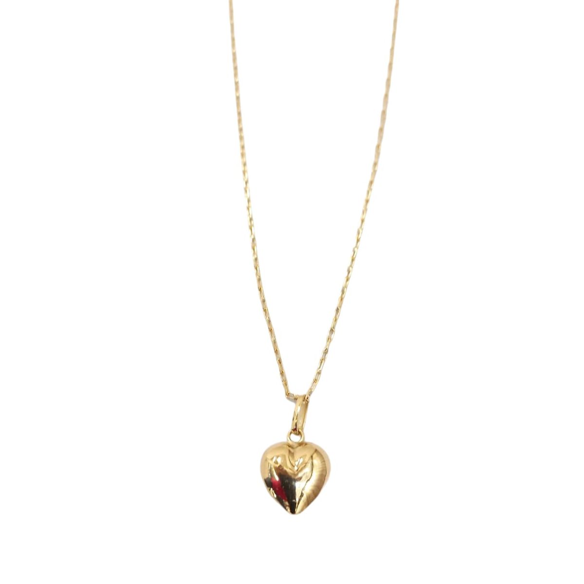 GENERICO - CADENA DE ORO 18 KTES CORAZON ORO 18 KTES