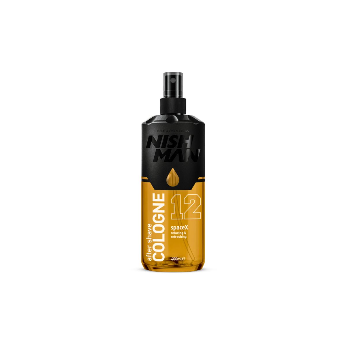 NISHMAN - NishMan Después del Afeitado Colonia 12 Space X 400ml