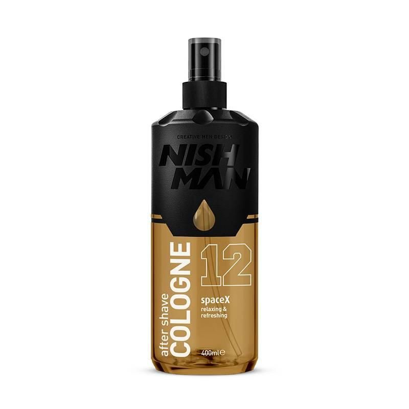 GENERICO - NishMan Después del Afeitado Colonia 12 Space X 400ml NISH MAN