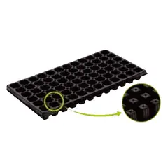 GENERICO - Pack 10 Bandejas Almacigueras 72 Cavidades (1mm Espesor)