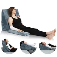 Almohada Cuña Cojín Espuma Viscoelástica Lumbar Cervical