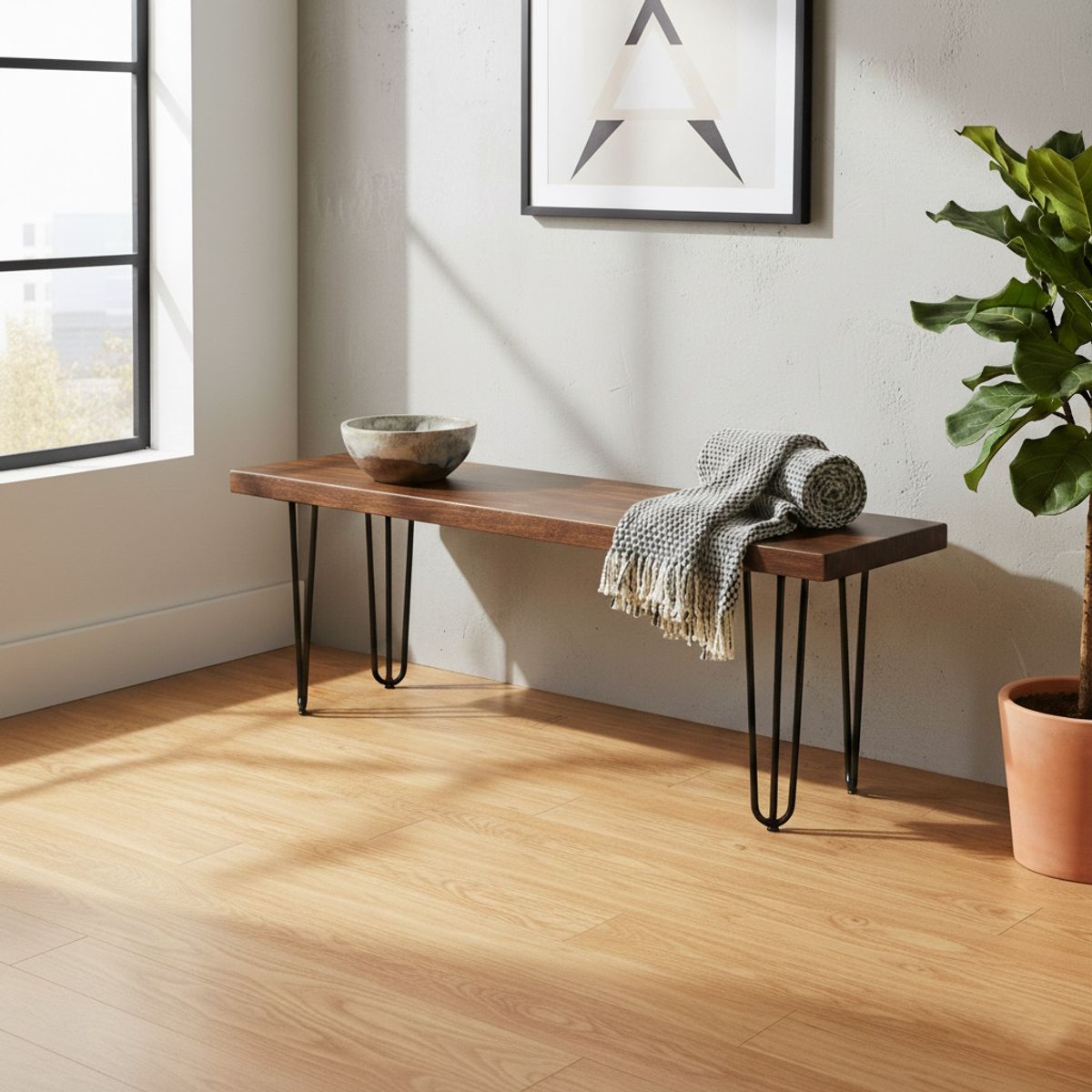 ILOFT - Banqueta estilo industrial Emmen forest M ILOFT