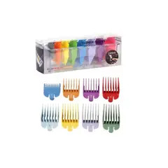GENERICO - Set Peines Para Maquina Corte de 8 Unidades Colores 1 - 8