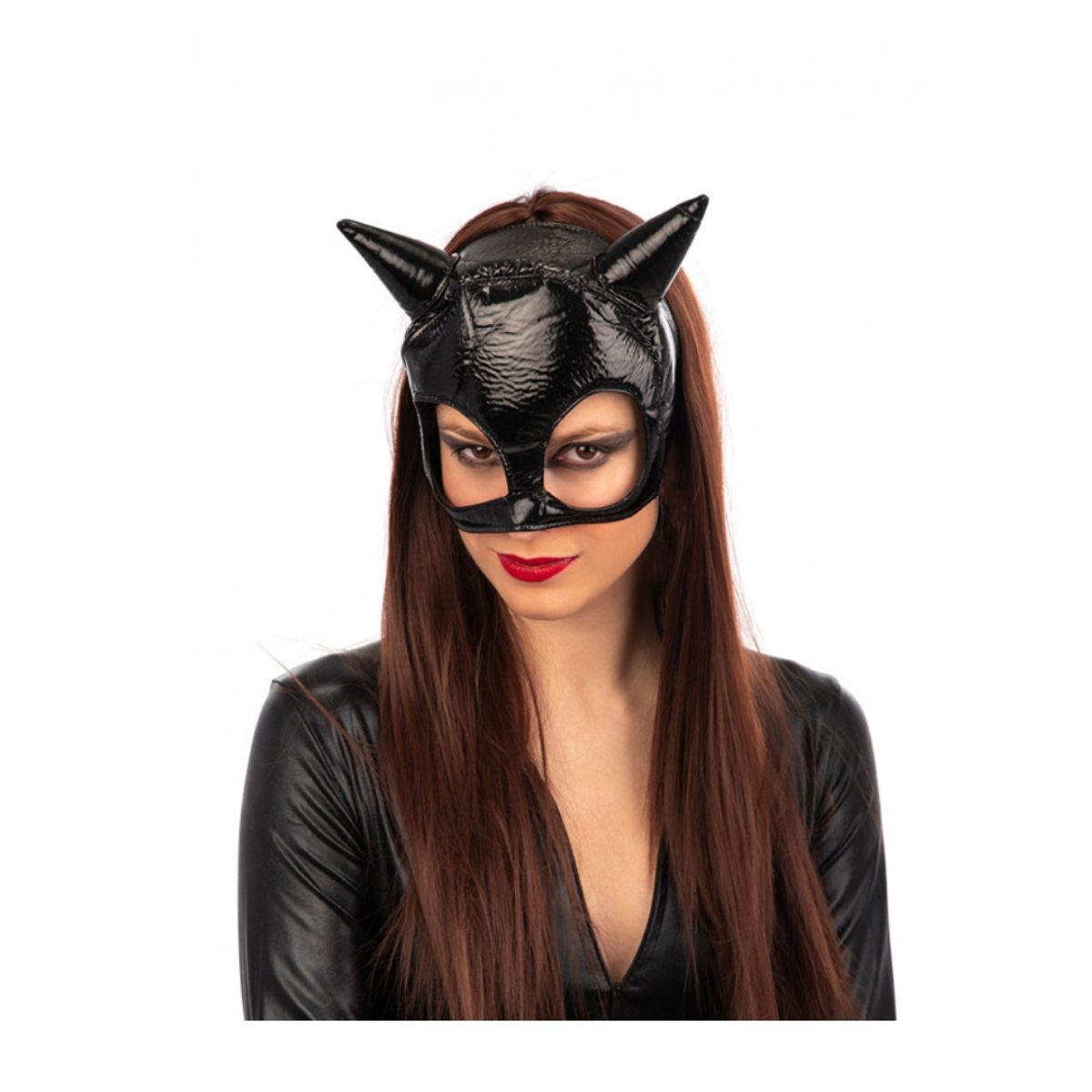 GENERICO - Máscara Antifaz Gatubela Con Orejitas