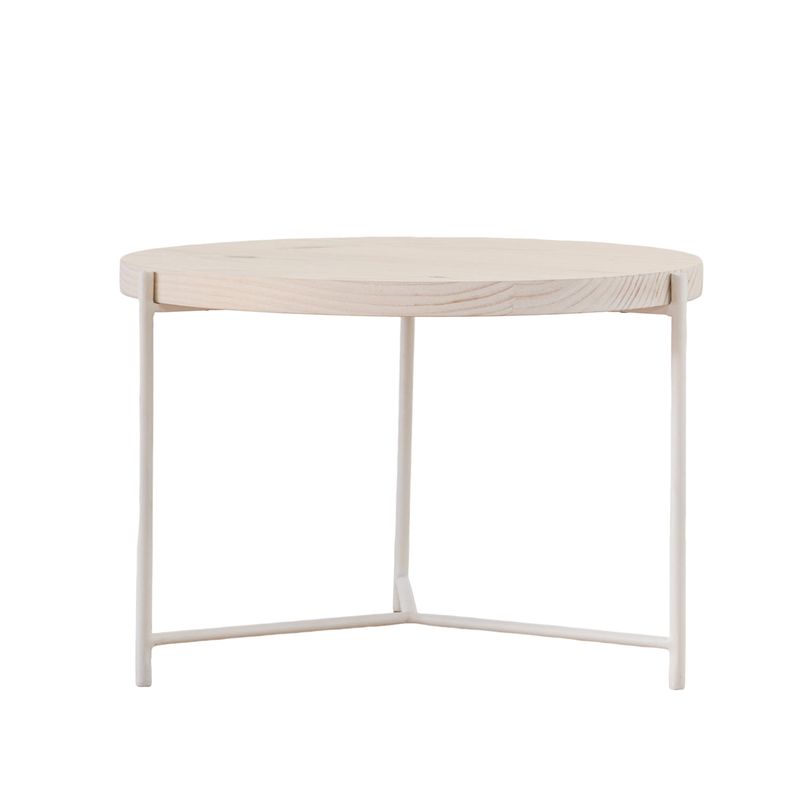 AMOBLE - Mesa De Centro Maite L Blanca Amoblé