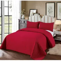 CUBRE CAMA DE VERANO CON POMPONES DOS PLAZAS