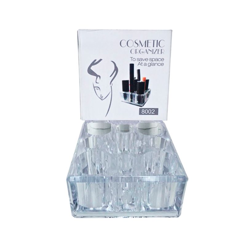 GENERICO - Organizador Acrilico Para Brochas Y Pinceles Maquillaje