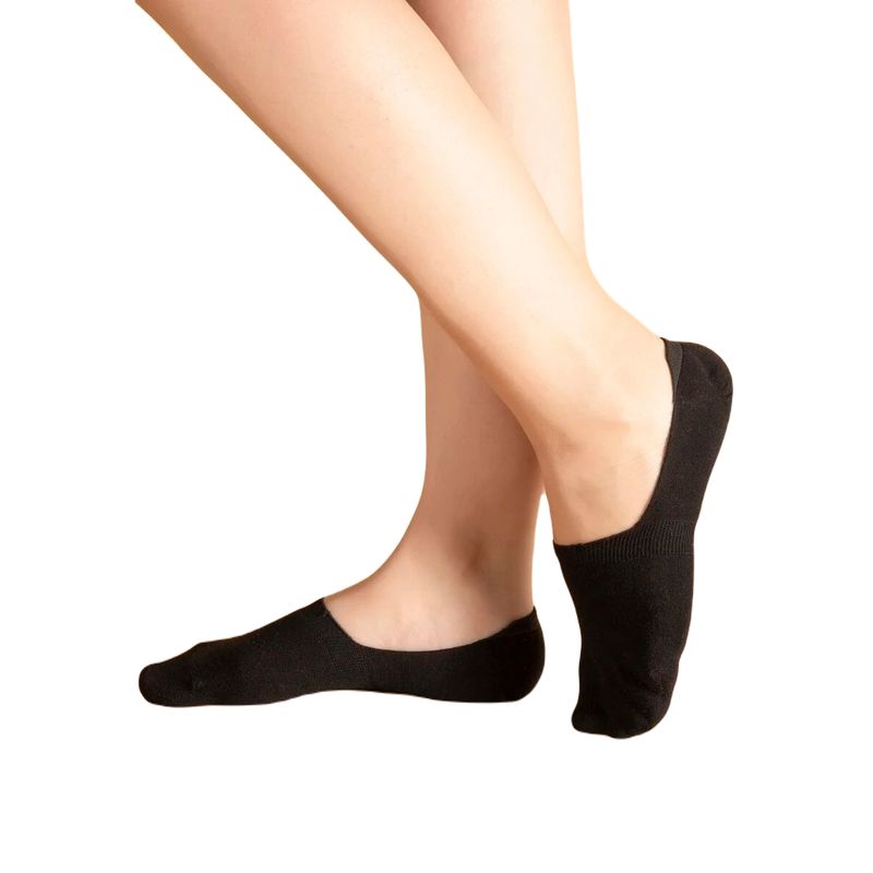 GARSIL - 6 Pares De Calcetas Invisibles - Calcetines De Algodón Para Mujer
