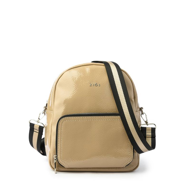 ZIOL - Mochila mediana etienne beige oscuro