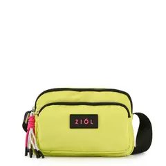 ZIOL - Cartera bandolera pequeña anika verde limon