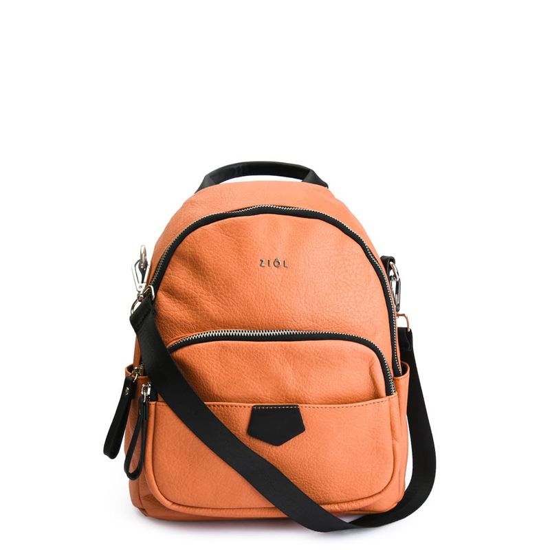 ZIOL - Mochila mediana lilio coral