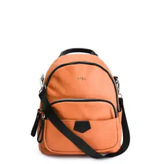 ZIOL - Mochila mediana lilio coral
