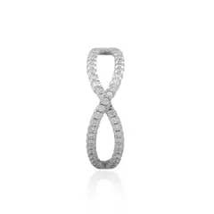JB JOYAS BARON - Anillo de Plata Esterlina 925 Entrelazado Delgado