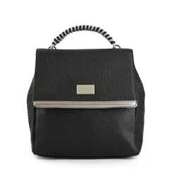ZIOL - Mochila con tapa mediana alicia negro