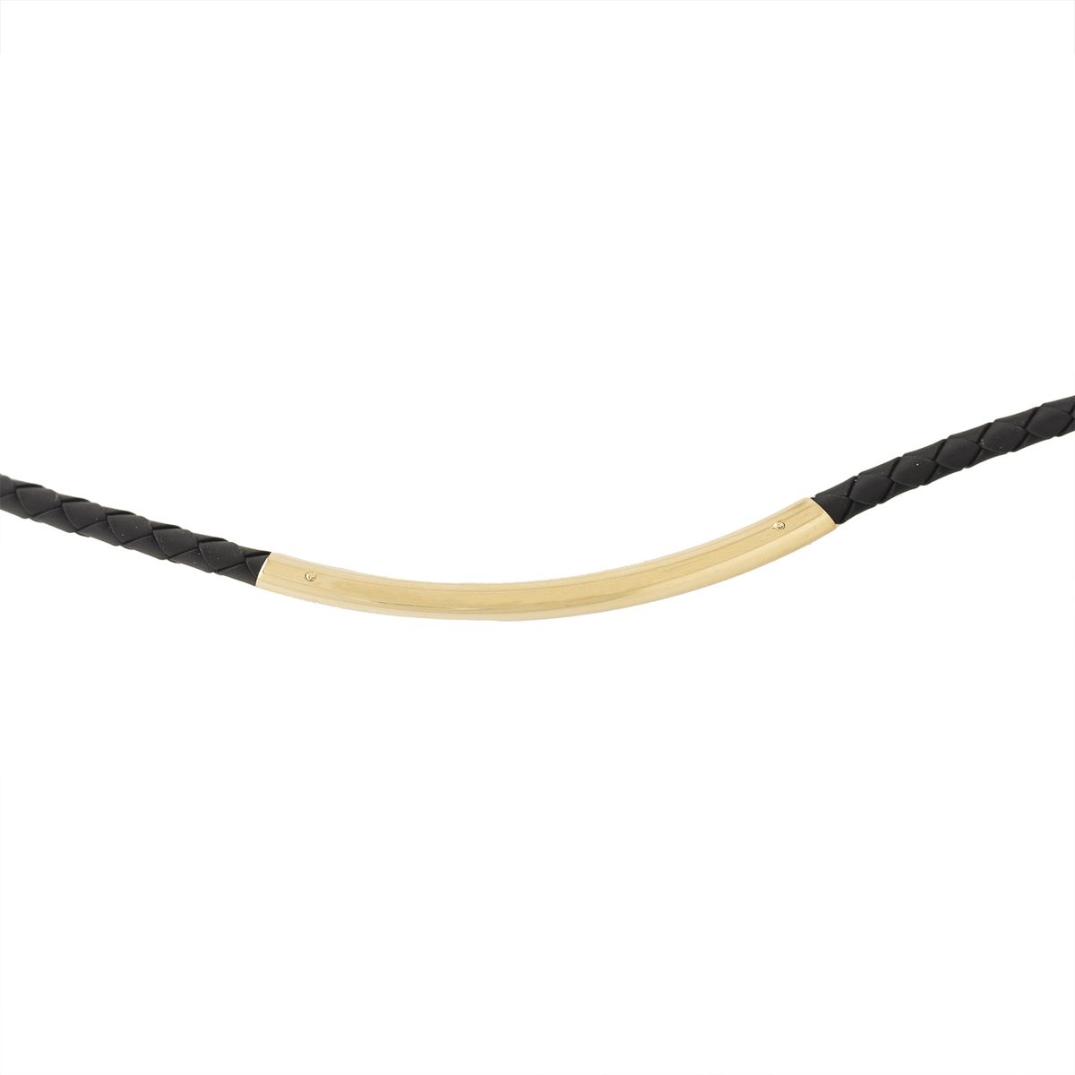 JB JOYAS BARON - Pulsera de Oro 18kt Cuero Redondo