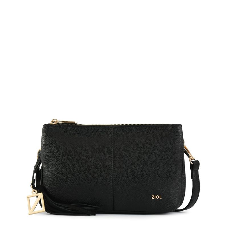 ZIOL - Cartera bandolera pequeña anieli negro