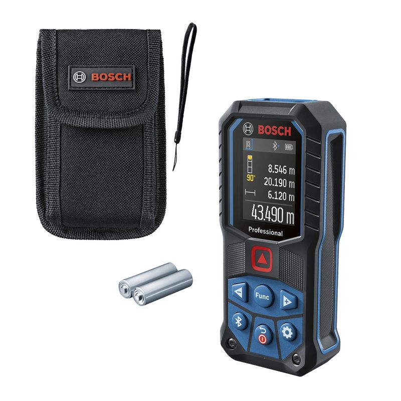 BOSCH - Medidor láser Bosch GLM 50-27 C, 50 metros, con Bluetooth
