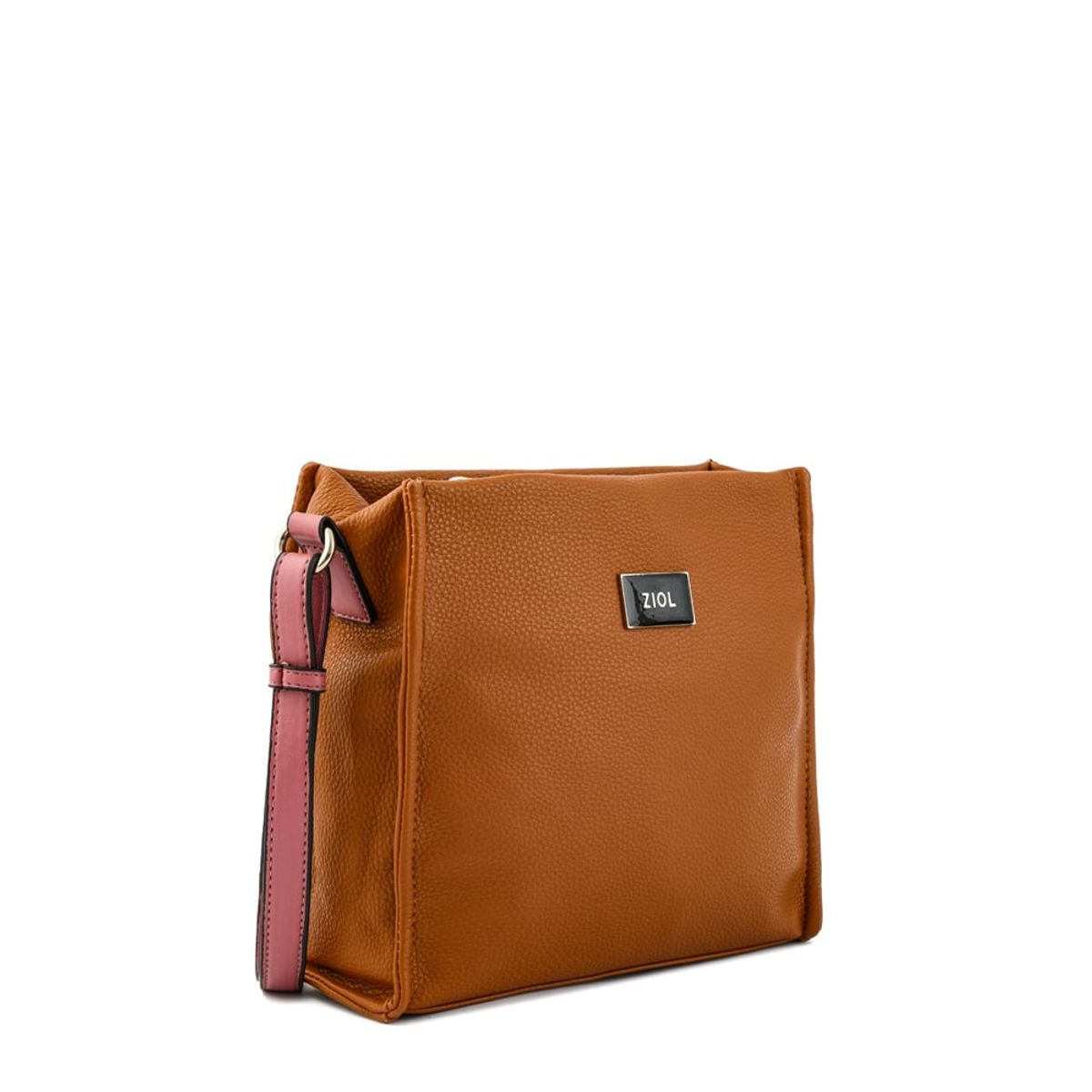 ZIOL - Cartera bandolera lousa café
