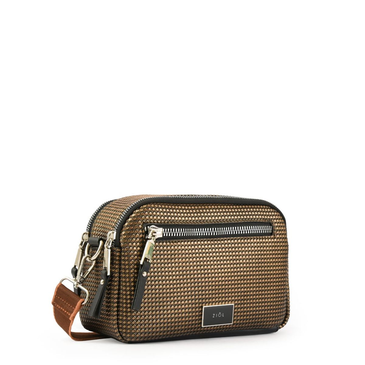 ZIOL - Cartera bandolera cindy mediana cobre