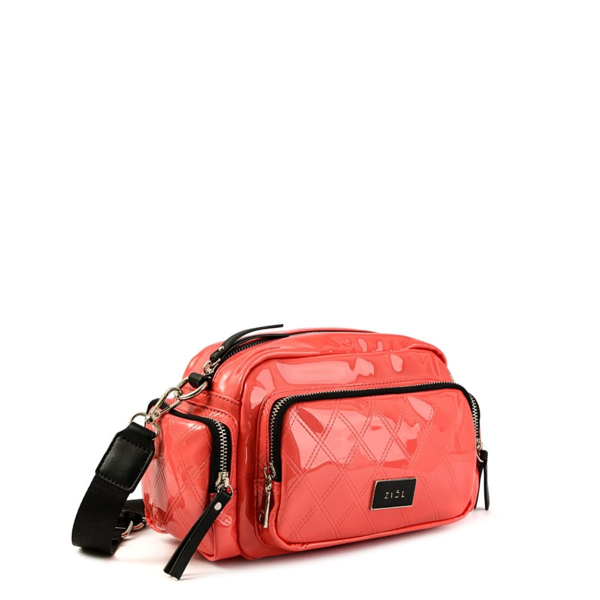 ZIOL - Cartera bandolera mila mediana coral