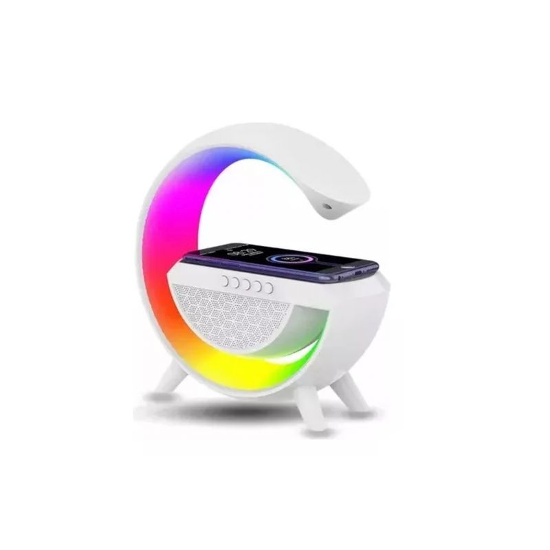 GENERICO - Cargador Inalámbrico Parlante Bluetooth Lampara Usb