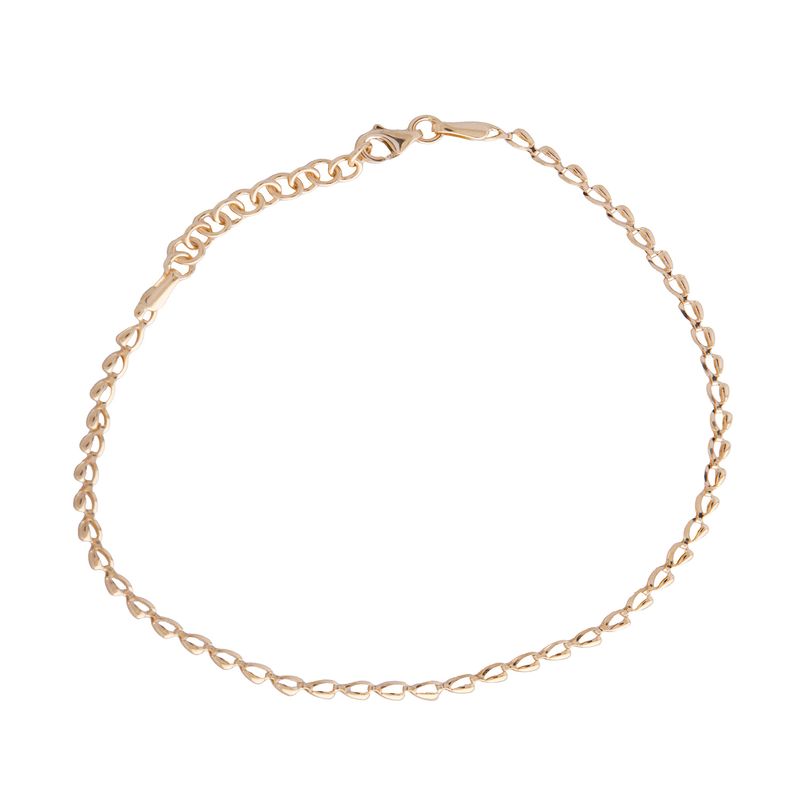 JB JOYAS BARON - Pulsera de Oro 18kt Espiga Fina
