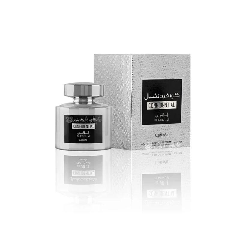LATAFFA - Lattafa Confidential Private Platinum Edp 100 Ml Unisex.