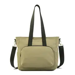 ZIOL - Cartera dos asas mediana mosset taupe