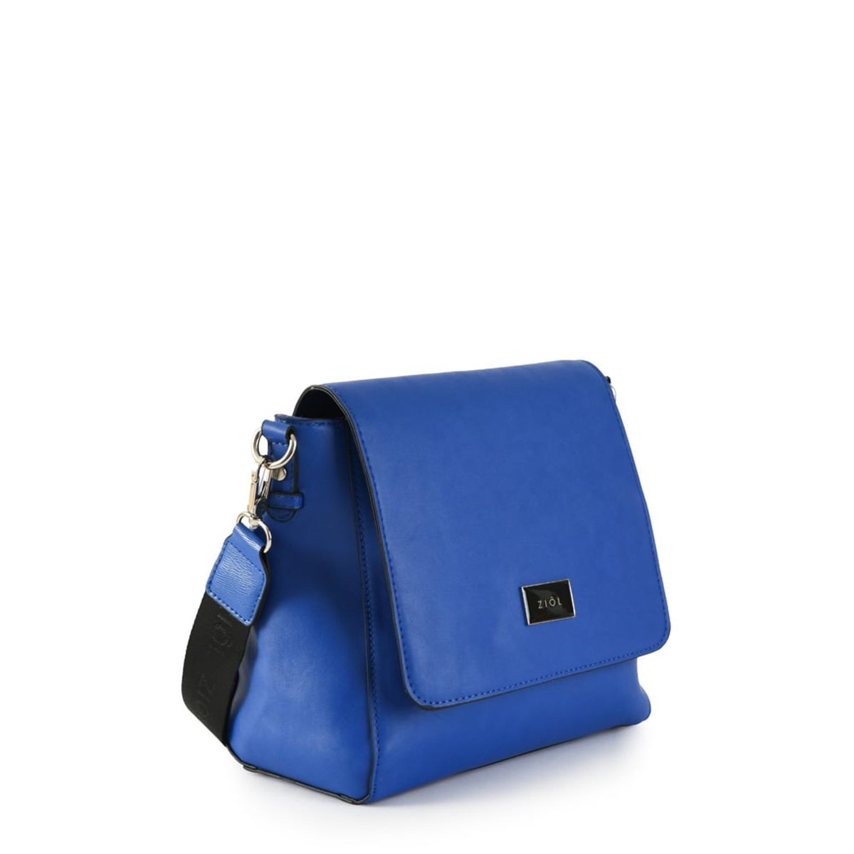 ZIOL - Cartera bandolera con tapa mediana aydin azul