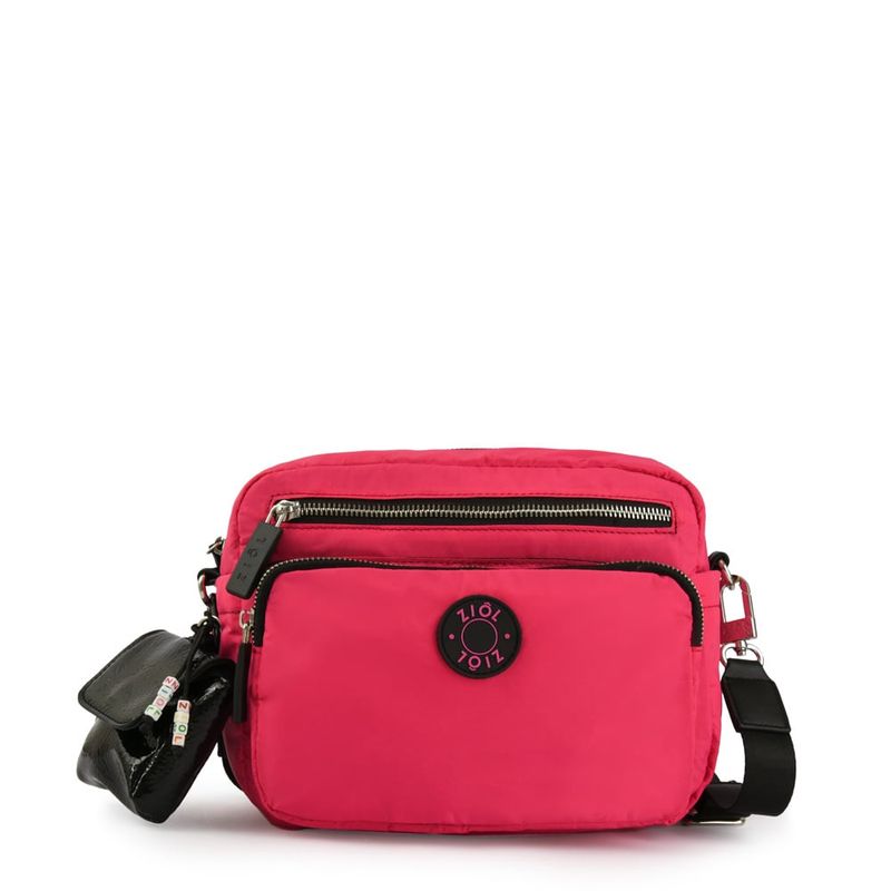 ZIOL - Cartera bandolera pequeña olimpia fucsia