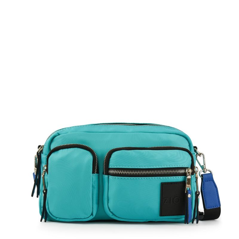 ZIOL - Cartera bandolera mediana fadora negro especial