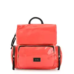 ZIOL - Mochila con tapa pequeña mila coral