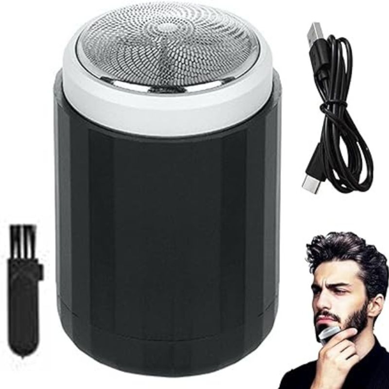 GENERICO - Mini Afeitadora eléctrica Portátil para Barba
