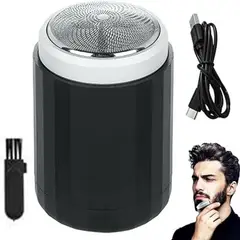 GENERICO - Mini Afeitadora eléctrica Portátil para Barba