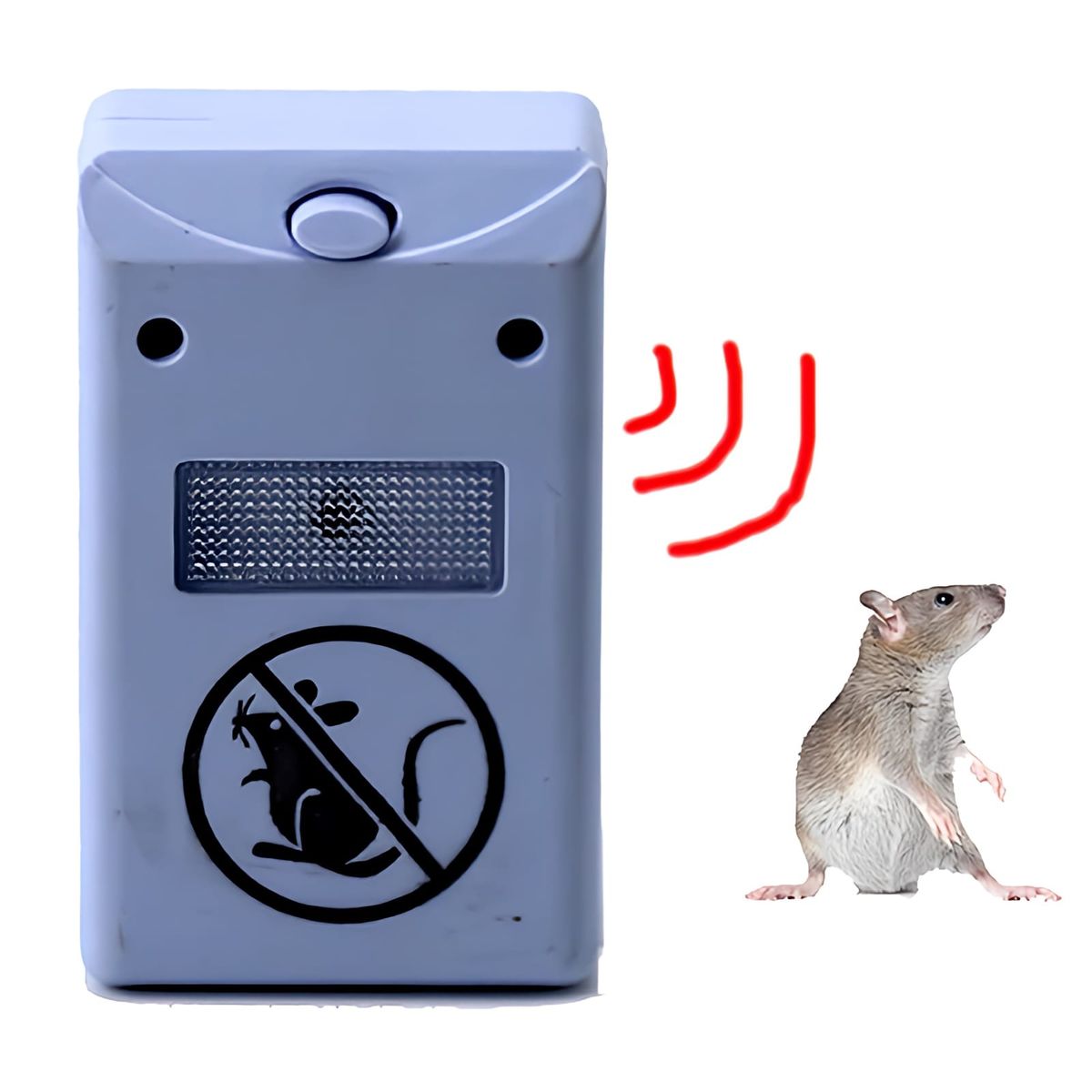 GENERICO - Pack X4 Repelente Ultrasonido Para Ratones Repelente Ratas Y Insecto
