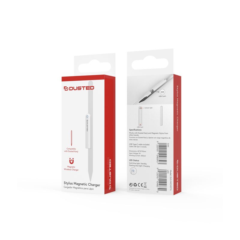 DUSTED - Cargador magnético para Stylus de iPad Kanji Dusted
