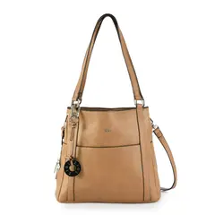 ZIOL - Cartera dos asas mediana marceli taupe