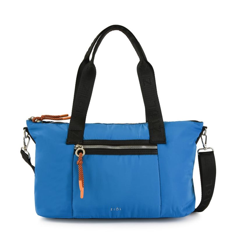 ZIOL - Cartera dos asas mediana robinna azul