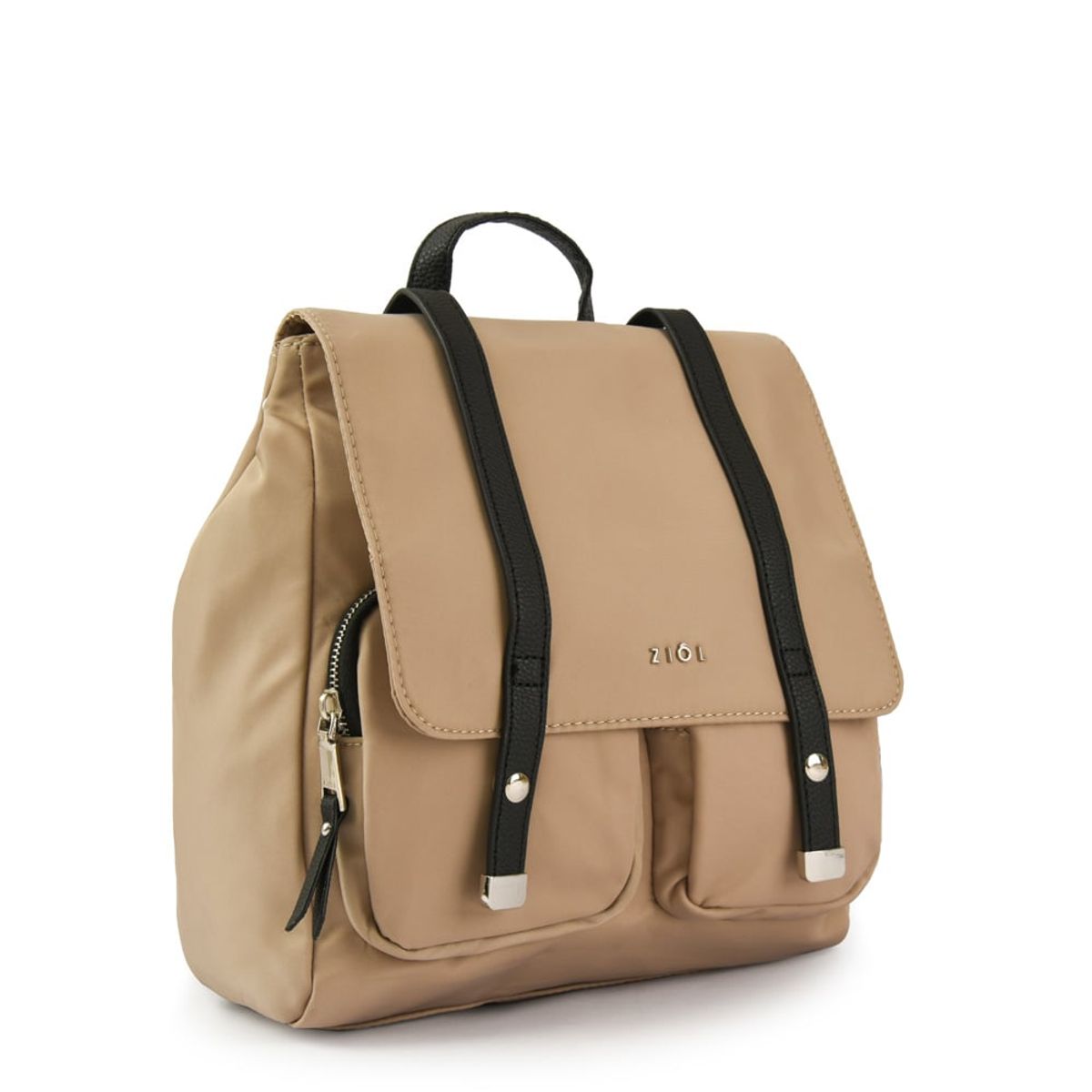 ZIOL - Mochila con tapa mediana erzurum taupe