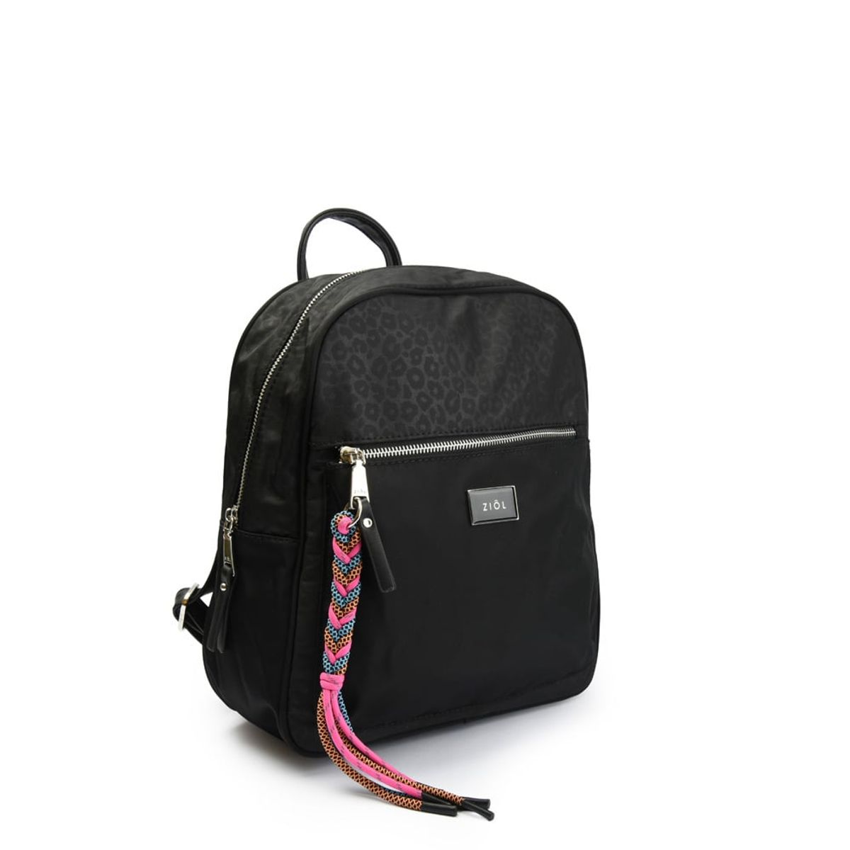 ZIOL - Mochila mediana browalia negro