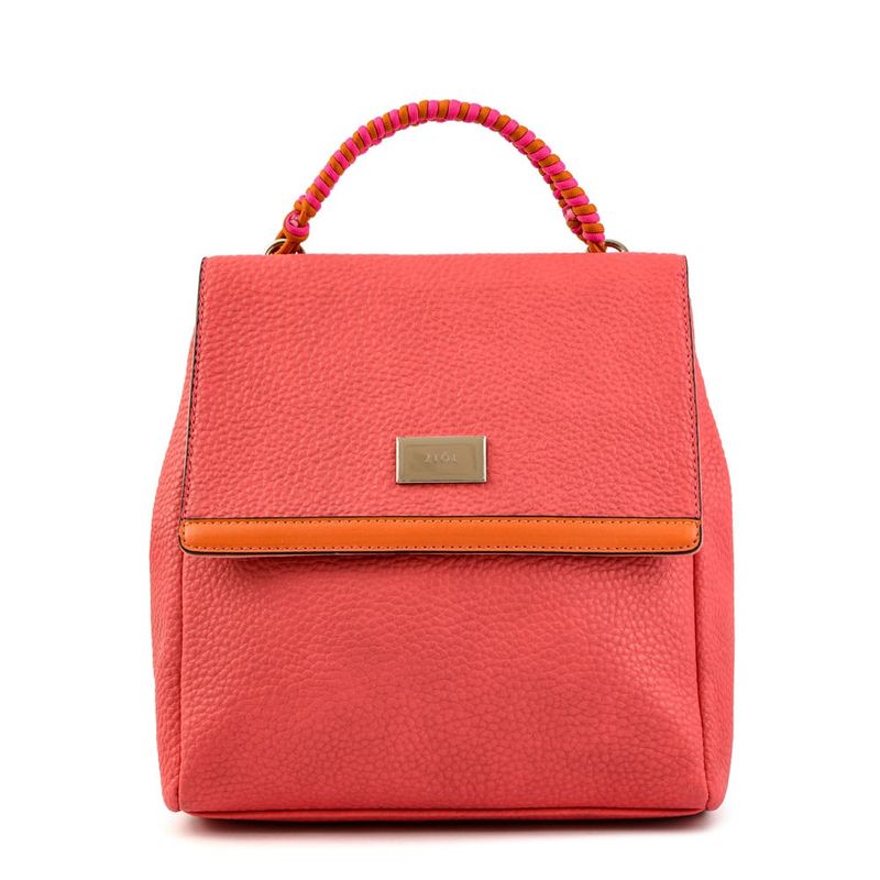 ZIOL - Mochila con tapa mediana alicia fucsia