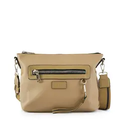ZIOL - Cartera bandolera mediana tania taupe