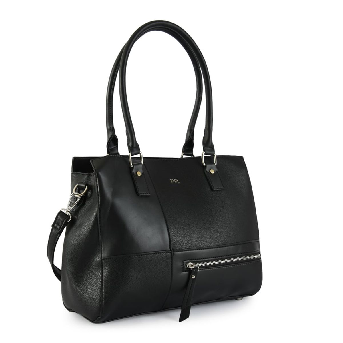 ZIOL - Cartera tote tres divisiones lupe negro