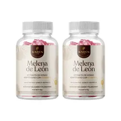 KARUNLIFE - Melena De León Hongo - Pack 2 X Gomitas 60 Uni.