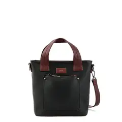 ZIOL - Cartera bandolera mediana moura negro