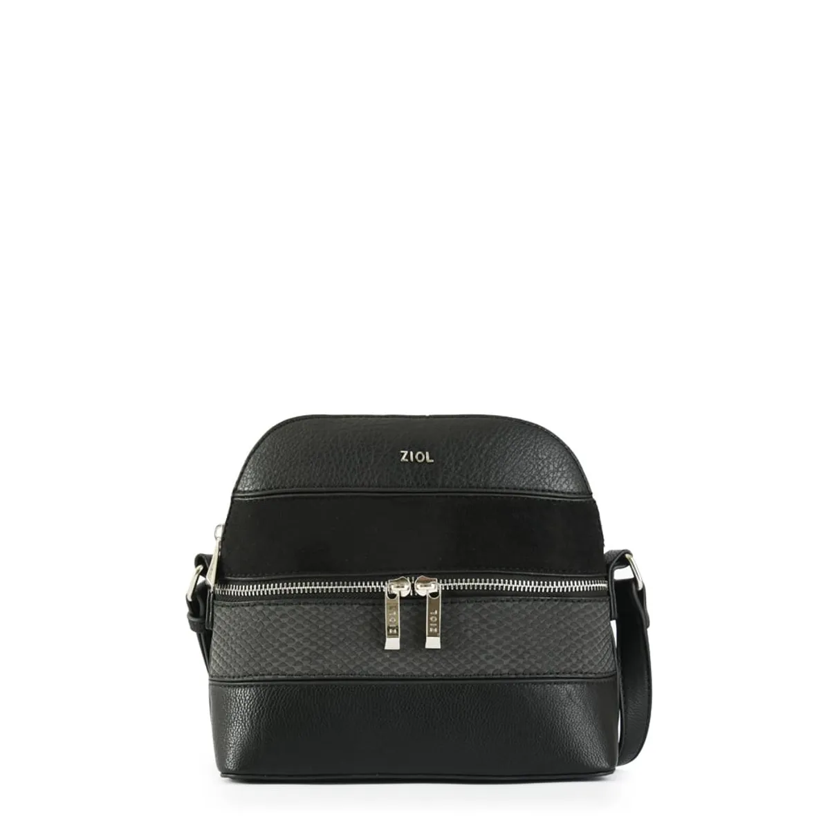 ZIOL - Cartera bandolera pequeña buty negro