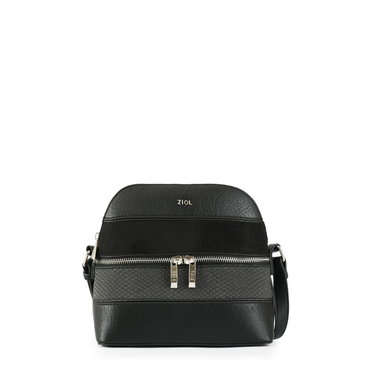 ZIOL - Cartera bandolera pequeña buty negro
