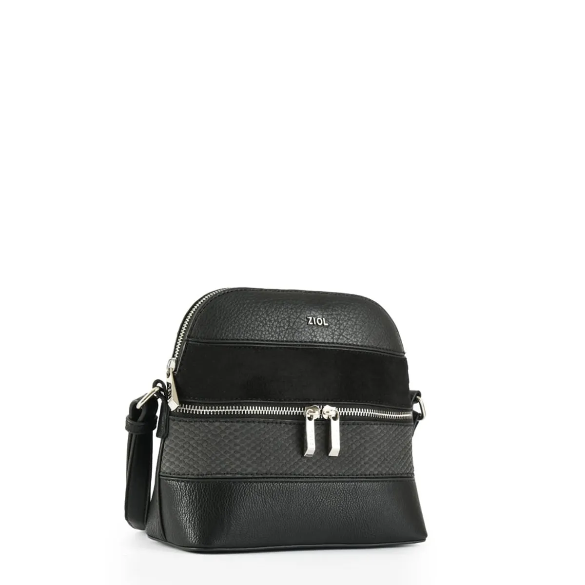 ZIOL - Cartera bandolera pequeña buty negro